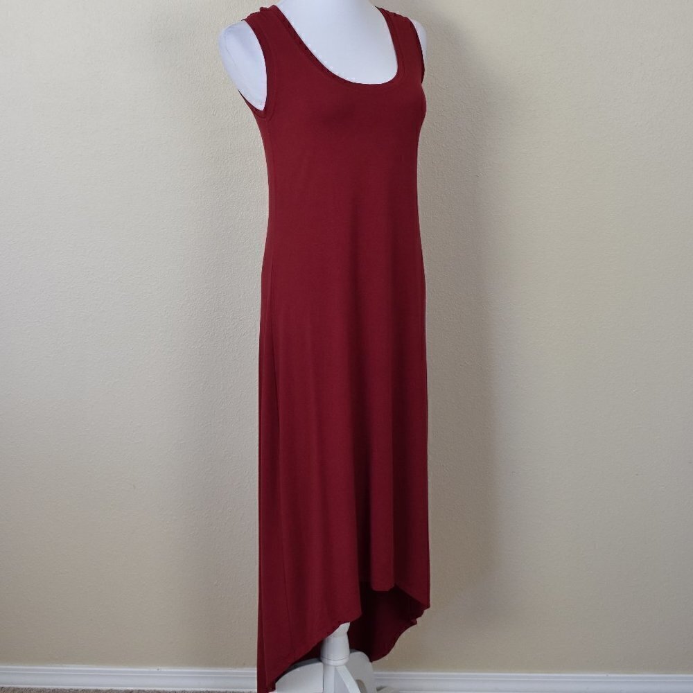 Fresh Produce High Low Midi Jersey Dress S - Picture 6 of 7